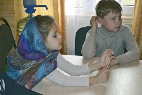 Занятия в воскресной школе Александро-Невского храма Красноармейска