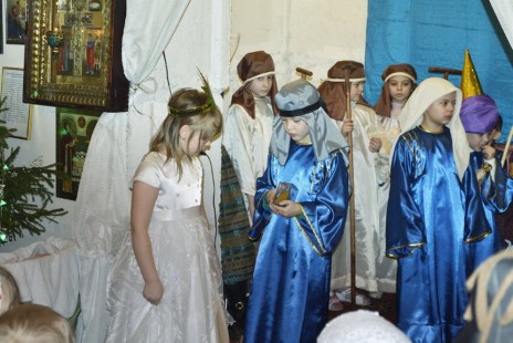 Детский Рождественский праздник воспитанников воскресной школы Александро-Невского храма