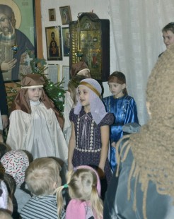 Детский Рождественский праздник воспитанников воскресной школы Александро-Невского храма