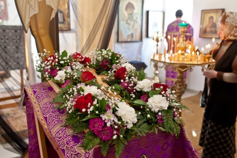Крестопоклонная неделя в Александро-Невском храме