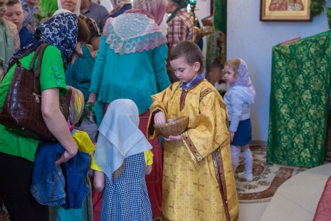 Троица в Александро-Невском храме, 31 мая 2015 года