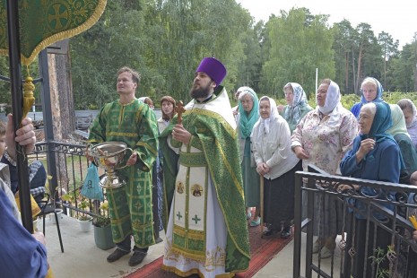 Престольный праздник в день памяти Сергия Радонежского, 18 июля 2015 года