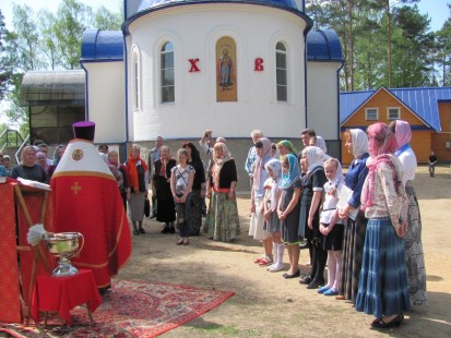 Юбилейные торжества по случаю 5-летия начала богослужебной жизни прихода, май 2016 года
