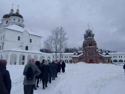 Паломничество в Николо-Сольбинский монастырь, февраль 2018 года