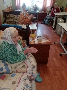 Праздник в доме пристарелых, Дари добро, май 2018 года