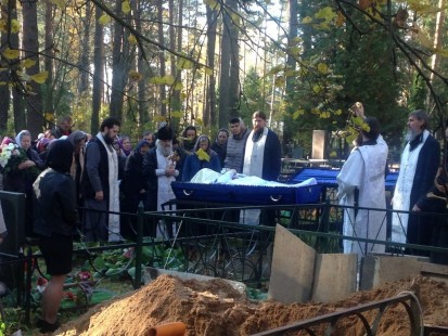 Погребение протоиерея Василия Сушкова, 15 октября 2018 года