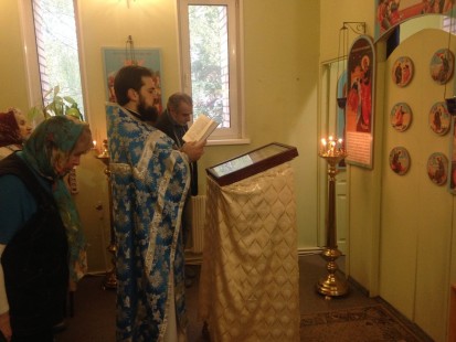9 лет с момента начала богослужений в больничном храме Красноармейска, октябрь 2019 года