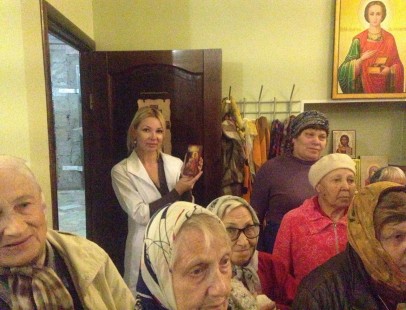 9 лет с момента начала богослужений в больничном храме Красноармейска, октябрь 2019 года