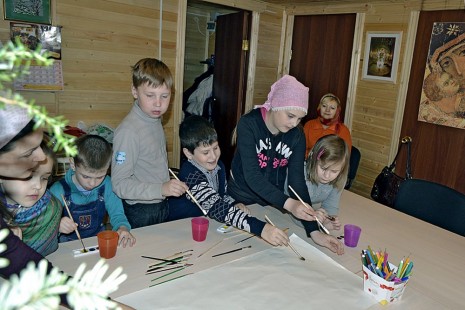 Занятия в воскресной школе Александро-Невского храма Красноармейска