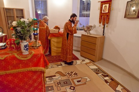 Престольный праздник в храме, 6 декабря 2014 года