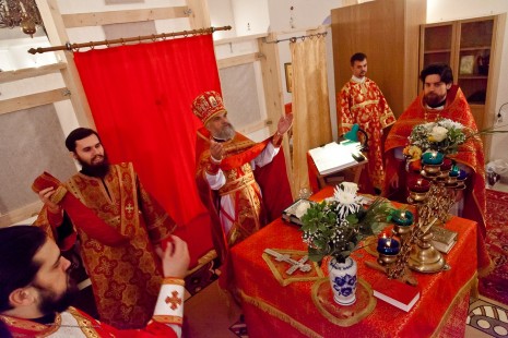 Престольный праздник в храме, 6 декабря 2014 года